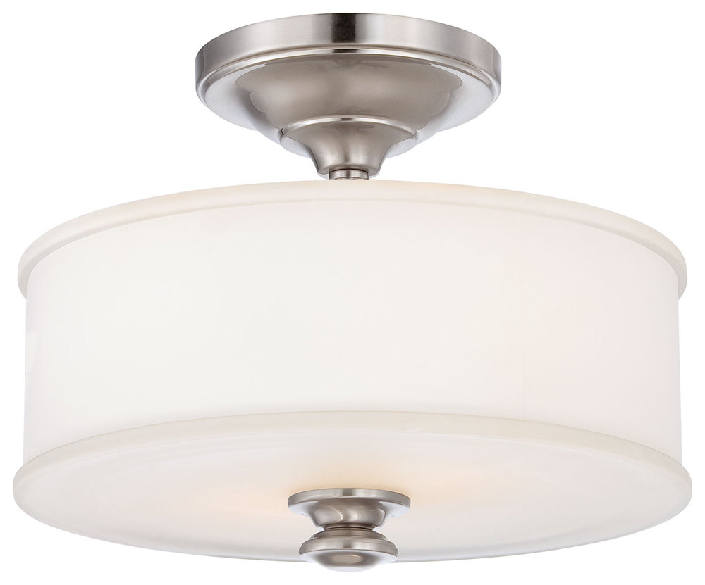 HARBOUR POINT - 2 LIGHT SEMI FLUSH