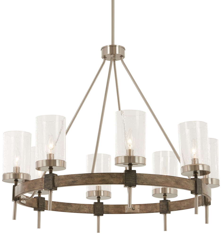 BRIDLEWOOD - 8 LIGHT CHANDELIER
