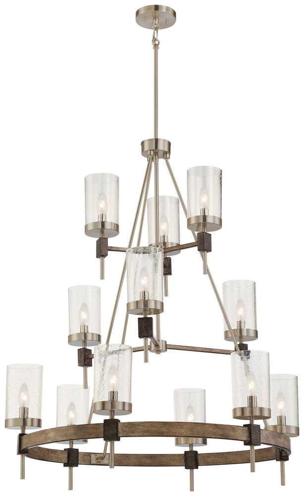 BRIDLEWOOD - 12 LIGHT CHANDELIER