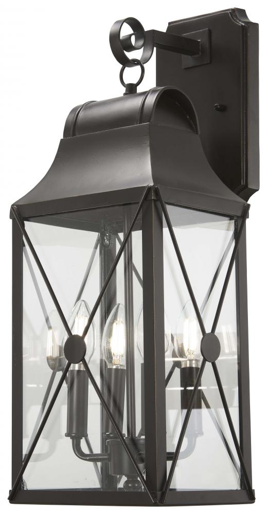 DE LUZ- 4 LIGHT OUTDOOR WALL MOUNT