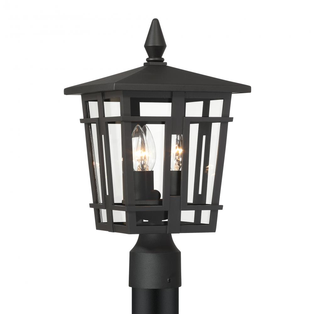 FIELDSTONE - 3 LIGHT OUTDOOR POST MOUNT