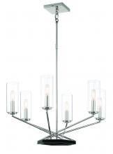 Minka-Lavery 2495-572 - HIGHLAND CROSSING - 6 LIGHT CHANDELIER