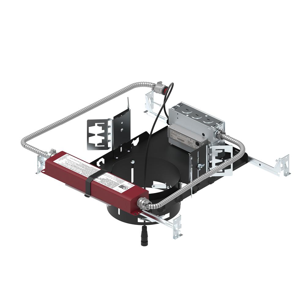 6" Sapphire III Non-IC New Construction Housing w/ Integral Test Switch EM Driver, 26W / 2500lm,