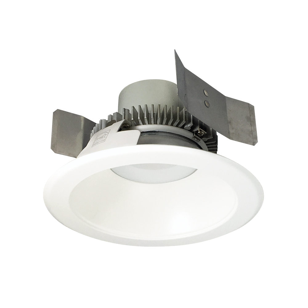 5" Cobalt Click Round Retrofit Reflector, 750lm / 10W, 3500K, Matte Powder White Reflector /