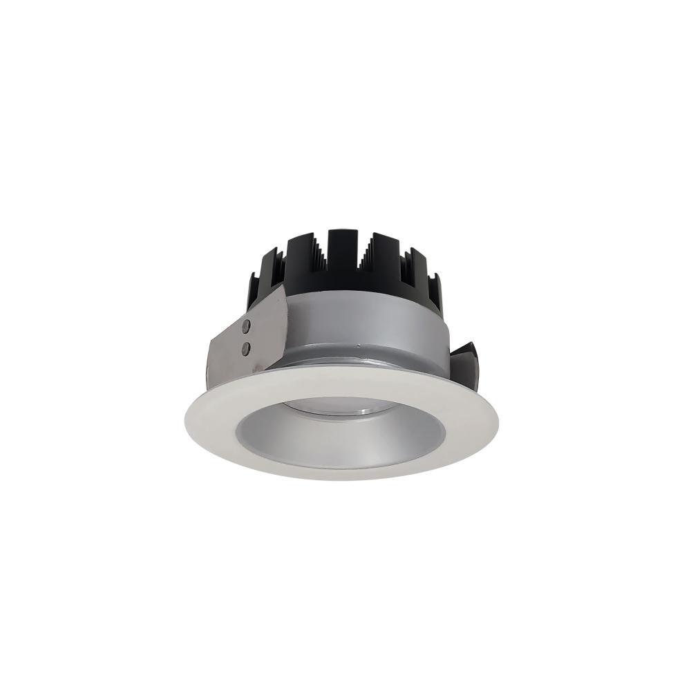4" Marquise III Round Open Reflector, 900lm, 3500K, Narrow Flood Optic, Haze Reflector/White