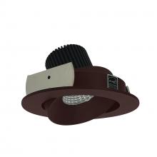 Nora NIO-4RC35XBZ/10 - 4" Iolite LED Round Adjustable Cone Reflector, 1000lm / 14W, 3500K, Bronze Reflector / Bronze