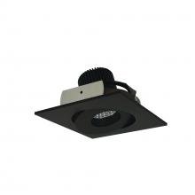 Nora NIO-4SG40XBZ/10 - 4" Iolite LED Square Adjustable Gimbal, 1000lm / 14W, 4000K, Bronze Finish