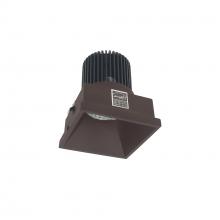 Nora NIO-4STLNDC40XBZ/10 - 4" Iolite LED Square Trimless Downlight, 1000lm / 14W, 4000K, Bronze Finish