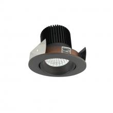 Nora NIOB-2RC35XBZ/10 - 2" Iolite LED Round Adjustable Cone Reflector, 1000lm / 14W, 3500K, Bronze Reflector / Bronze