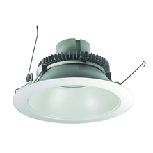 Nora NLCBC2-651CDWW/A - 6" Cobalt Click Round Retrofit Reflector, 900lm / 12W, Comfort Dim, White Reflector / White