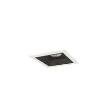 Nora NMIOT-11-MPW-F-27X-10-B - Iolite MLS 1-Head Trim Kit, MPW Flange, 2700K, 1000lm, Black Fixed Downlt. Trim