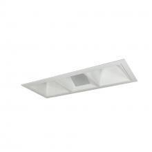 Nora NMIOT-13-MPW-WWW-40X-10-MPW - Iolite MLS 3-Head Trim Kit, MPW Flange, 4000K, 1000lm, MPW Wall Wash Trims