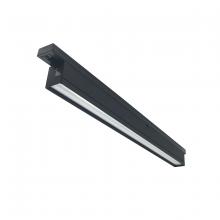 Nora NTE-LIN4TWB - 4' T-Line Tunable White Linear LED Track Head, 3200lm, 40W, 30/35/40K, 90+ CRI, Black