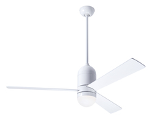 Modern Fan Co. CIR-GW-50-WH-355-RC - Cirrus DC Fan; Gloss White Finish; 50" White Blades; 17W LED; Remote Control