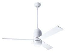 Modern Fan Co. CIR-GW-50-WH-NL-WC - Cirrus DC Fan; Gloss White Finish; 50" White Blades; No Light; Wall Control