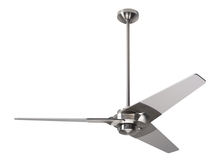 Modern Fan Co. TOR-BN-52-NK-NL-002 - Torsion Fan; Bright Nickel Finish; 52" Nickel Blades; No Light; Fan Speed and Light Control (3-w