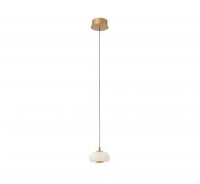 Lib & Co. US 10193-030 - Adelfia, 1 Light LED Pendant, Painted Antique Brass