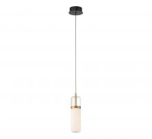Lib & Co. US 10220-02 - Verona, 1 Light LED Pendant, Matte Black