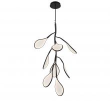 Lib & Co. US 12060-032 - Volare, 8 Light LED Grand Chandelier, Brushed Gunmetal