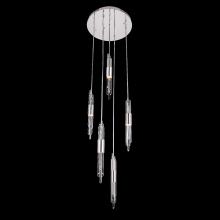 Kalco Allegri 037952-010-FR001 - Lucca 5 Light Multi Drop Foyer