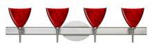 Besa Lighting 4SW-1779MA-SN - Besa Wall Mia Satin Nickel Magma 4x40W G9