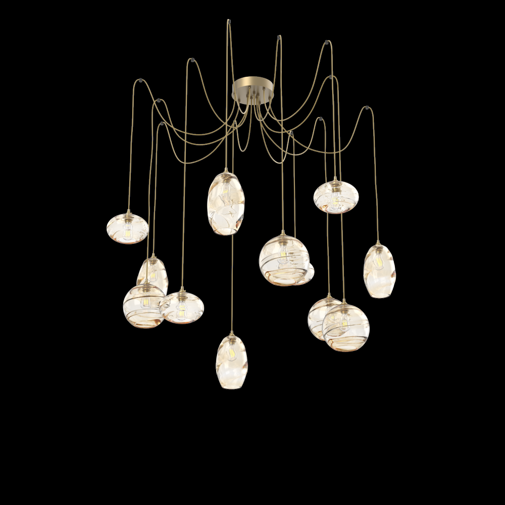 Misto Round 12pc Swag Multi-Pendant