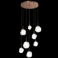 Hammerton CHB0039-08-RB-C-C01-L1 - Gem Round 8pc Multi-Pendant