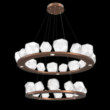 Hammerton CHB0039-2B-BB-C-CA1-L1 - Gem Two-Tier Ring