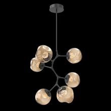 Hammerton CHB0086-VA-MB-ZB-001-L3 - Luna 6pc Vine-Matte Black-Zircon Inner
