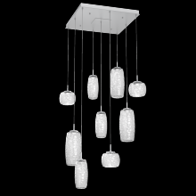 Hammerton CHB0091-09-CS-C-C01-L1 - Vessel Square 9pc Multi-Pendant