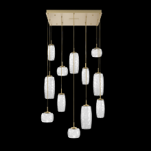 Hammerton CHB0091-12-GB-C-C01-L3 - Vessel Square 12pc Multi-Pendant