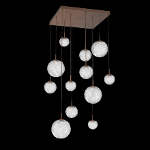 Hammerton CHB0092-12-BB-C-C01-L1 - Gaia Square 12pc Multi-Pendant