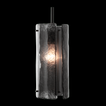 Hammerton LAB0044-12-BB-FG-C01-E2 - Textured Glass Pendant-Rod Suspended-12