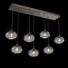 Hammerton PLB0036-07-FB-OS-C01-E2 - Coppa Linear 7pc Multi-Pendant