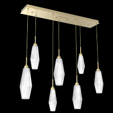 Hammerton PLB0049-07-GB-RC-C01-L1 - Aalto Linear 7pc Multi-Pendant