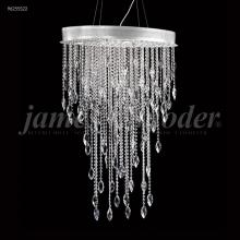 James R Moder 96255S22 - Oval Sculptured Leaf Chandelier