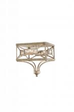 Kalco 503040PT - Crystal Cove 14 Inch Flush Mount