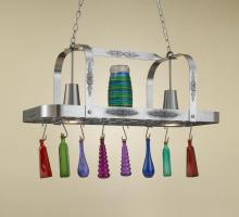 Hi-Lite MFG Co. H-22Y-D-BR47/A-GLD - POT RACK COLLECTION