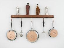 Hi-Lite MFG Co. H-30-34Y-B-BR47/B-GLD - POT RACK COLLECTION