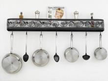 Hi-Lite MFG Co. H-80-46Y-B-BK01 W/CI - POT RACK COLLECTION