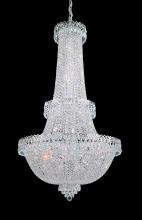 Schonbek 1870 2638-40O - Camelot 41 Light 120V Chandelier in Polished Silver with Clear Optic Crystal