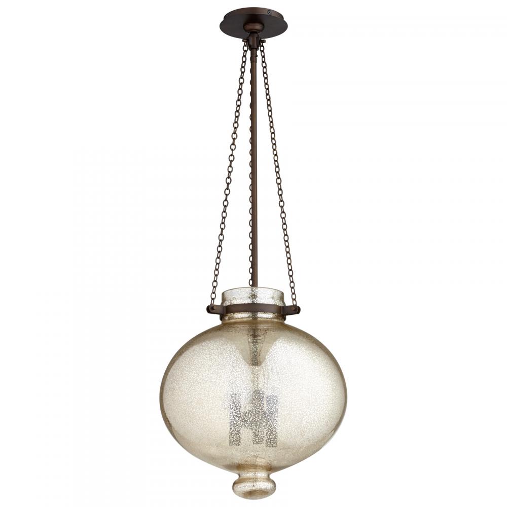 Cydney Pendant 3-Light Oiled Bronze - Medium