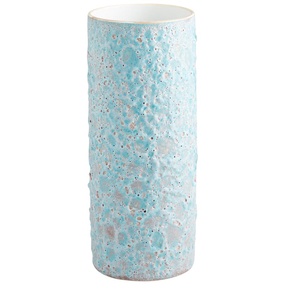 Sumba Vase Mottled Pale Blue - Medium