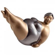Cyan Designs 06883 - Yoga Betty Sculpture Bronze And Black