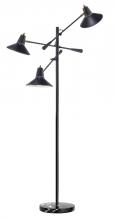 Adesso 3683-01 - Nelson 3-Arm Floor Lamp