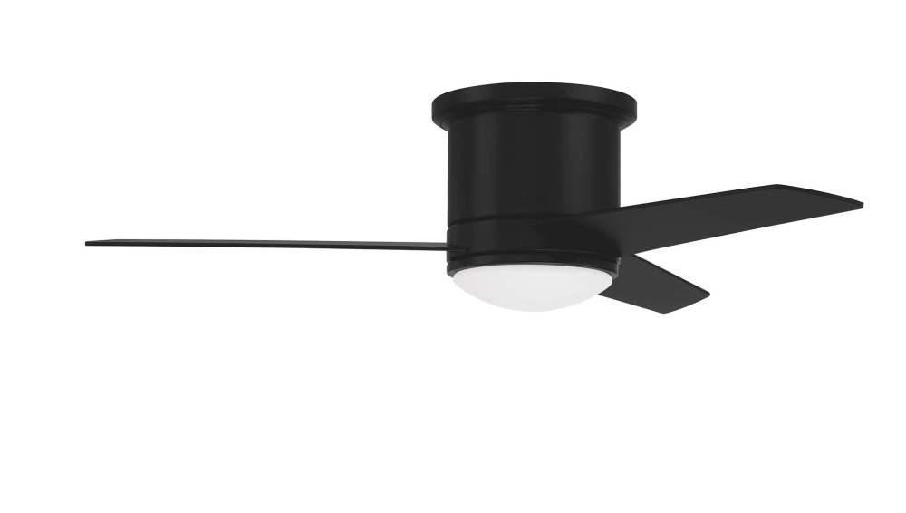 44" Hugger Ceiling Fan w/Blades & LED Light Kit, Damp Rated