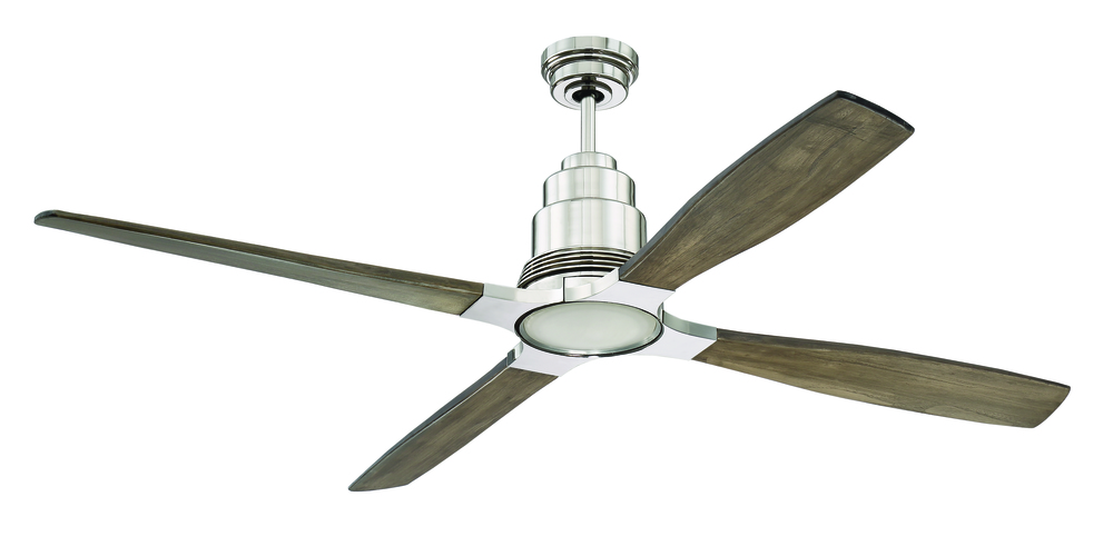 60 Ceiling Fan W Led Light Kit Blade Options Ric60pln Valley