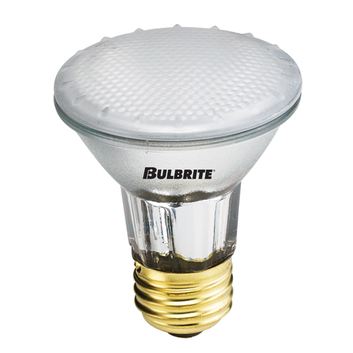 50-Watt Dimmable Halogen PAR20 Flood, Medium Base, Frost