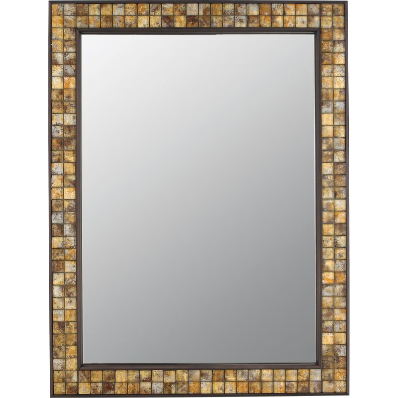 Vetreo Brush Strokes Mirror