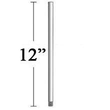 Minka-Aire DR512-BNK - 12" DOWN ROD IN BURNISHED NICKEL